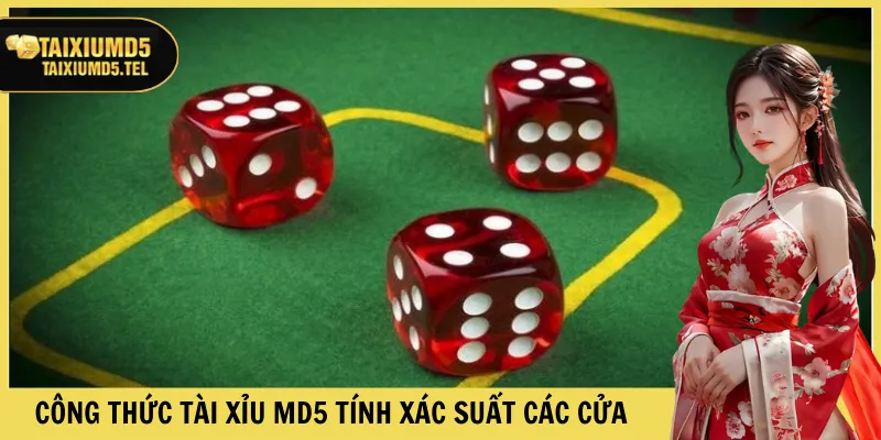 Công thức Tài xỉu MD5 tính xác suất các cửa